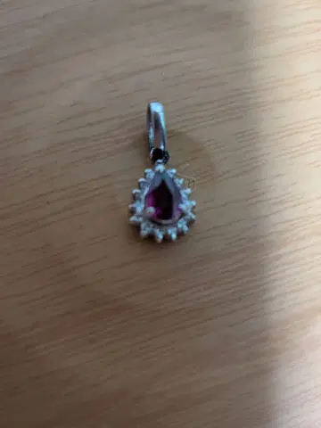 루비 플라티나 펜던트 헤드