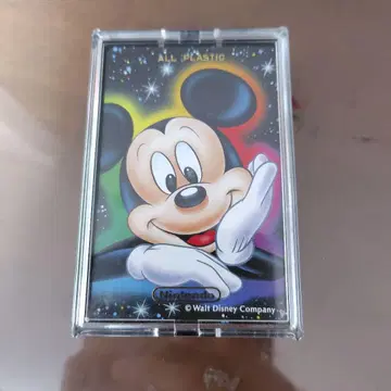 디즈니 미키 카드놀이 닌텐도 Nintendo 레트로 플라스틱