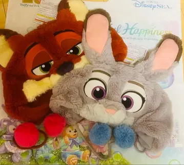 디즈니 닉 주디 팬캡 주토피아