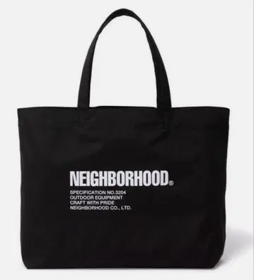 NEIGHBORHOOD Helinox 콜라보 토트백 블랙