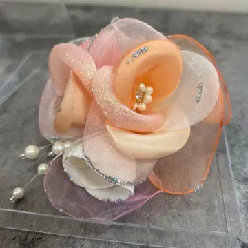 새상품급 도쿄 소와르 코사지 핑크 입학식 졸업식 피로연 파티