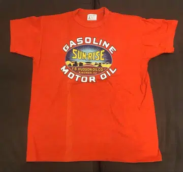 구 리얼 맥코이 미사용 볼 파크 두꺼운 원단 티셔츠 XL