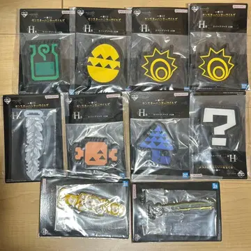 즉시 구매 OK 제일복권 몬스터 헌터 와일즈 H상 러버 모듬 세미 컴프