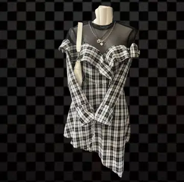 00s 락 grunge 체크 다크코어 헤이세이 갸루 y2k 펑크