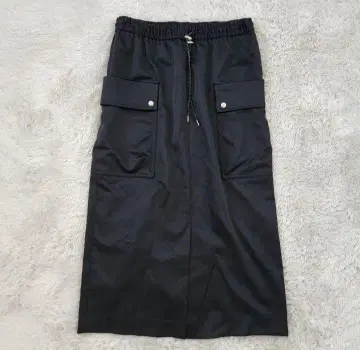 베르메유 파 이에나 브라이트 캐버리 트윌 패치 포켓 스커트 38