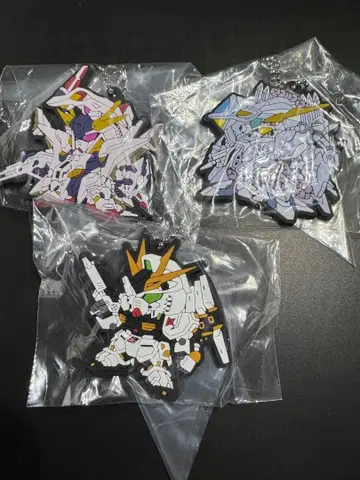 섬광의 하사웨이 러버 마스코트 3종