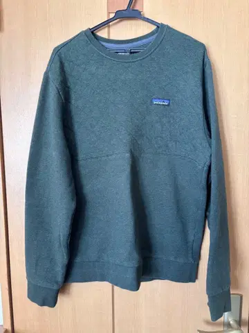 파타고니아/퀼트 크루넥/맨투맨/S/그린/STY25320