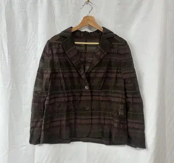 빈티지 아카이브 아메카지 빈티지 비침 자켓 블라우스