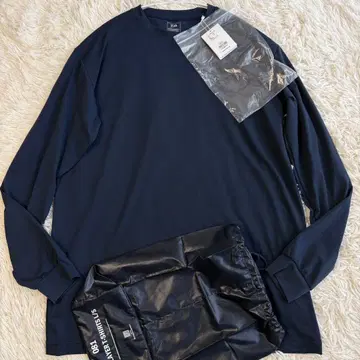 택 포함 다이와 라이프스타일 베이스 레이어 T셔츠 블랙 XL 사이즈