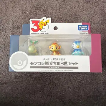 포켓몬 30주년 기념 몬코레 출발의 3마리 세트 신오지방