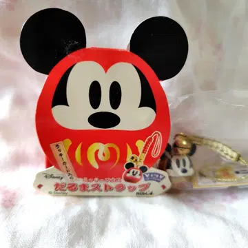 옛날 디즈니 달마 스트랩 시크릿 금 루나