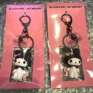 새상품 BLACKPINK 블랙 핑크 마이멜로디 3D 러버 키링 x 2