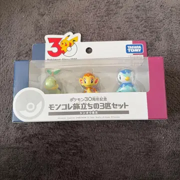 포켓몬 30주년 기념 몬코레 출발의 3마리 세트 신오지방