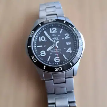 CASIO 오버랜드 손목시계 터프 솔라 전파시계