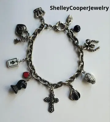 셸리 쿠퍼 고딕 참 팔찌 주얼리