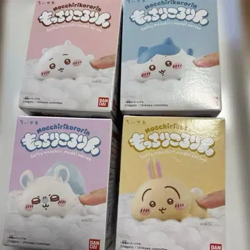 치이카와 (먼작귀) 모찌리 코로링 4개 세트