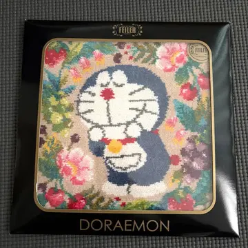 FEILER 도라에몽 꽃무늬 타월 손수건