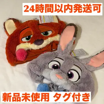 주토피아 닉 주디 팬캡 세트 디즈니