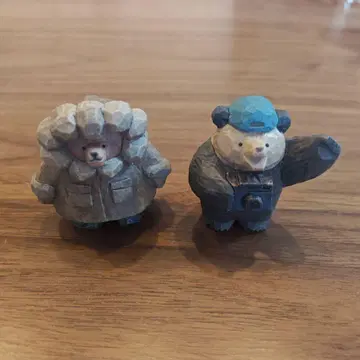 타카하시 마사오 목각풍 FIHURECOLLECTION 카메라곰 남극곰