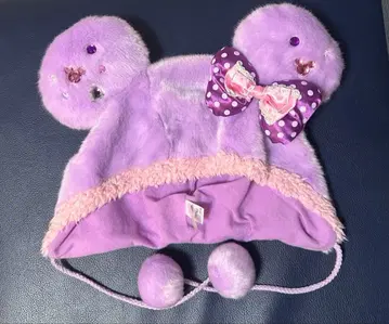 디즈니 팬캡 보라색 미니