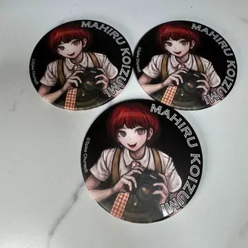 단간론파 15주년 기념전 캔뱃지 코이즈미 마히루