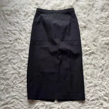 새상품급 UNTITLED 언타이틀 카고 포켓 내로우 스커트