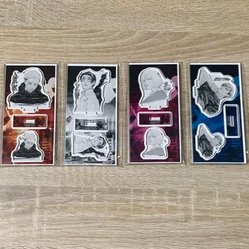 주술회전 아크릴 피규어 & 아크릴 참 점프샵