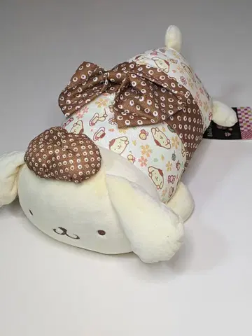 헬로키티 재팬 한정판 폼폼푸딩 치리멘 쿠션