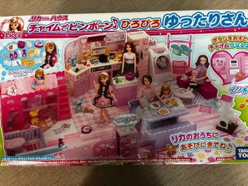 리카짱 하우스 세트 5체 인형 포함