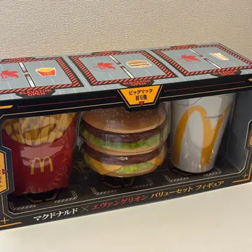 맥도날드 에반게리온 버라이어티 세트 피규어