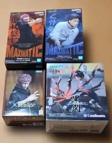 주술회전 피규어 4개 세트 묶음 판매