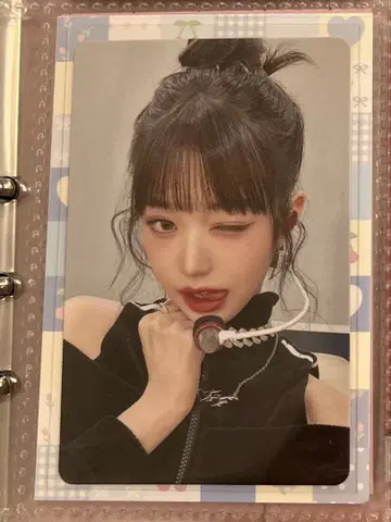 IVE mine 원영 회장 한정판 오프라인 이벤트 요코하마 트레이딩 카드