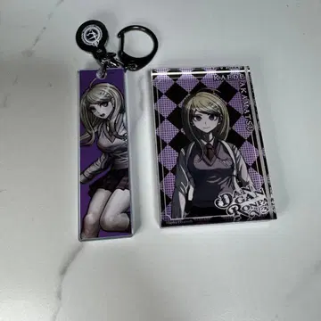 단간론파 15주년 기념전 아크릴 블록 키링 아카마츠 카에데