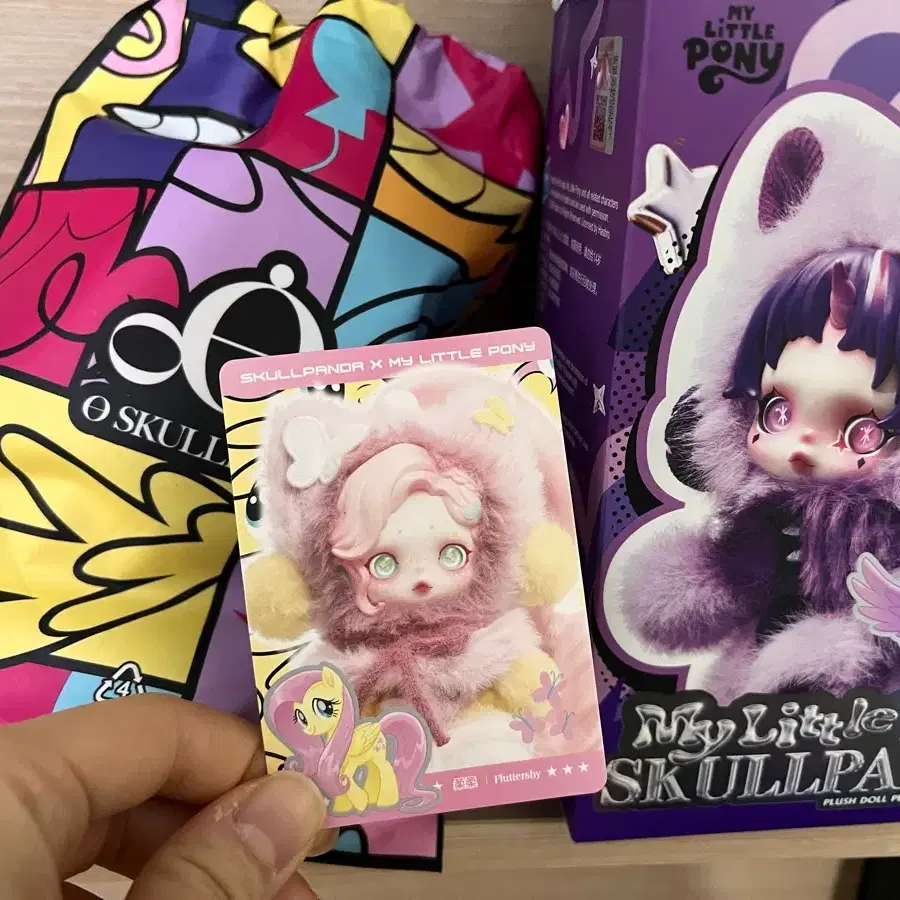 Fluttershy : SKULLPANDA My Little Pony Fluttershy r⁄SkullpandaArtDolls