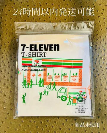 미개봉 새상품 세븐일레븐 T셔츠 인기 사이즈 L 세브이레 오사카 한정판