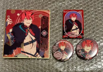 초 카구야 공주 팝업 테이 아키라 캔뱃지 색지 특전 카드