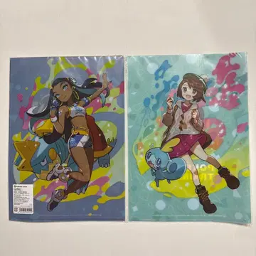 포켓몬 트레이너즈 유우리카&루리나&사이토 A4 클리어 파일