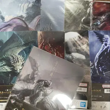 제일복권 몬스터 헌터 와일즈 클리어 파일 풀컴프 9종