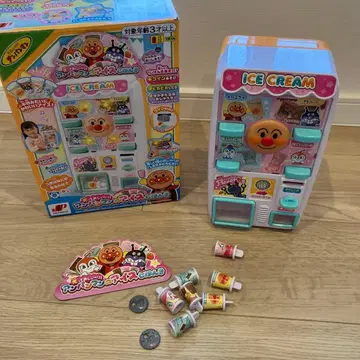 빛나고 말하는! 호빵맨 아이스 자판기 호빵맨