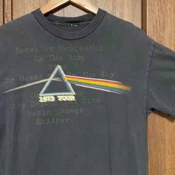 00s 멕시코제 Pink Floyd 1973 Tour 티셔츠 M 블랙