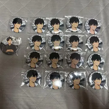 하이큐 쿠로오 테츠로 극락탕 캔뱃지