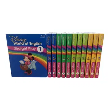 DWE 스트레이트 플레이 Blu-ray 디즈니 영어