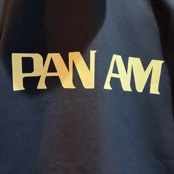PAN AM 크루 자켓 네이비 빈티지