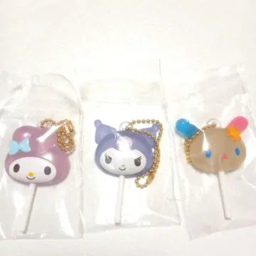 컬러풀 캔디 참 산리오 쿠로미 마이멜로디 우사하나