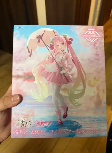 TAITO 벚꽃 미쿠 AMP+ 피규어 벚꽃 드레스ver.