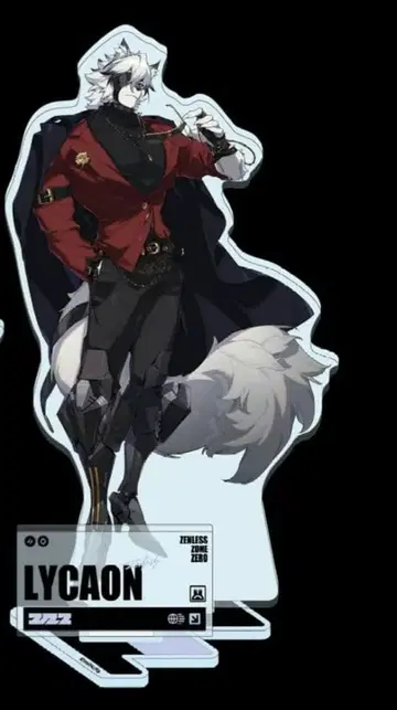 젠제로 훼미리마트 아크릴 스탠드 폰 라이칸