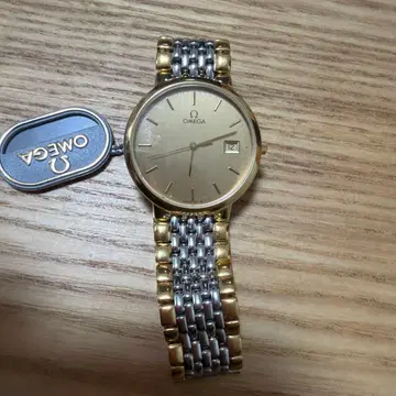 OMEGA 데빌 손목시계 골드/실버