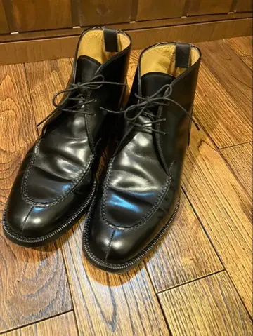 실바노 마차 U칩 처카 부츠 아파루사 카프 레더 8 1/2