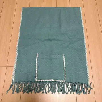 라푸안칸크리 포켓 숄 그린