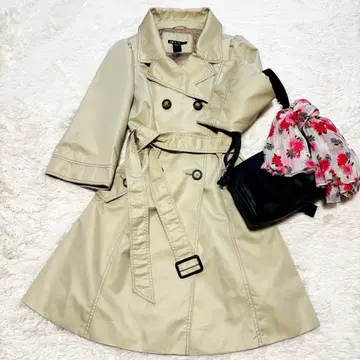 GAP PREMIUM GOLD 트렌치코트 스프링 코트 A라인